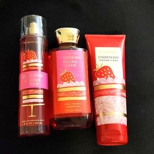 Bath and Body Works Strawberry Pound Cake
